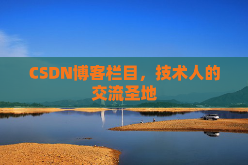 CSDN博客栏目，技术人的交流圣地
